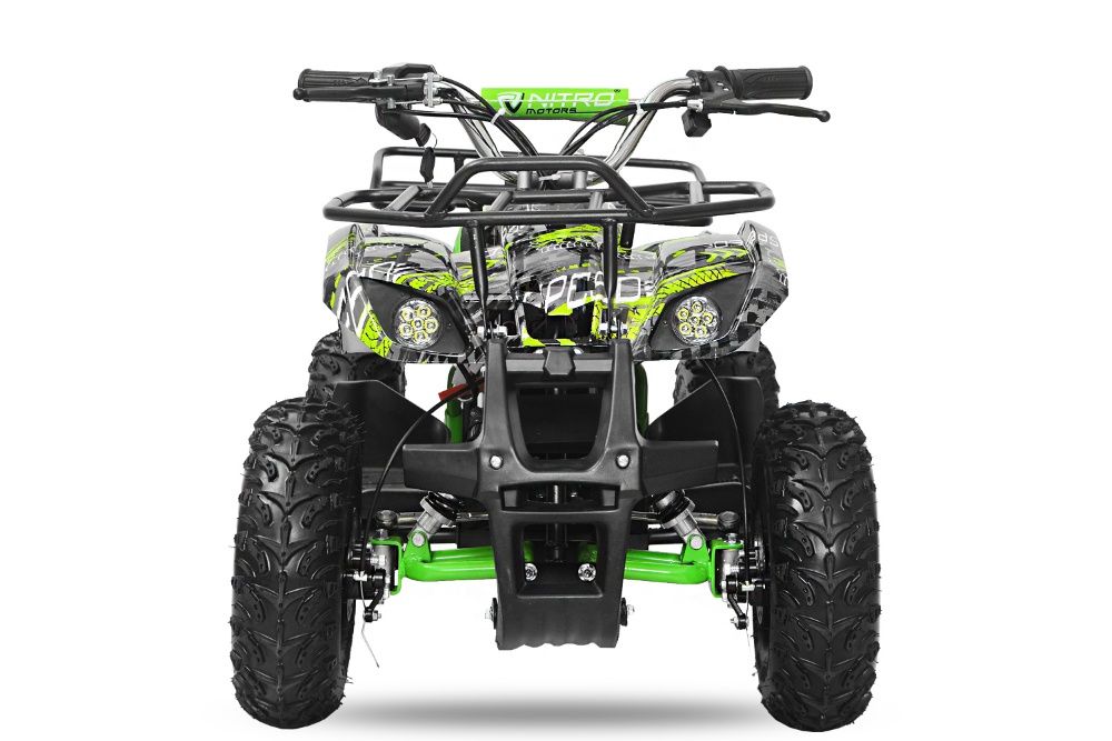ATV electric pentru copii NITRO Torino Quad 1000W 48V GRAFITI #Verde