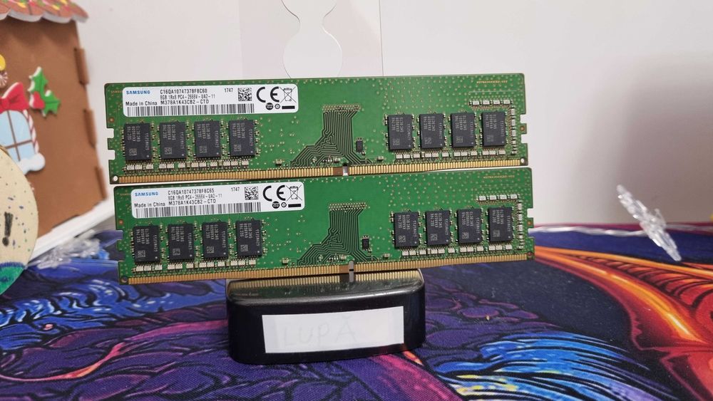 Kit memorii RAM PC 16Gb DDR4 2666Mhz(2x8Gb) Samsung Dual Channel