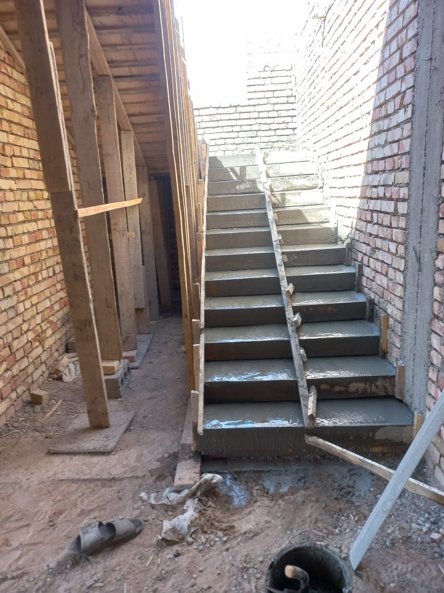 Лестница  бетонная