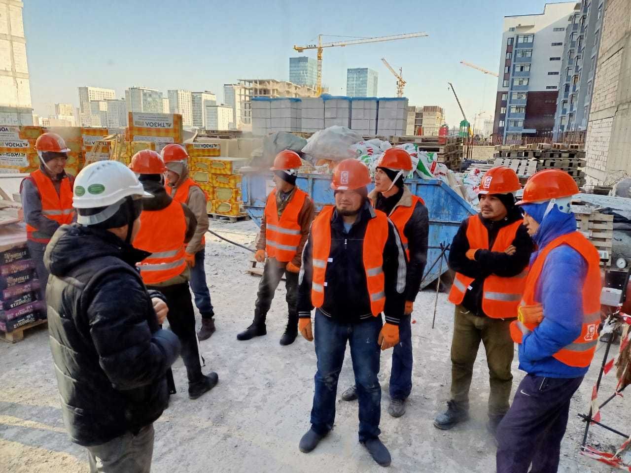 Демонтаж в городе Астана