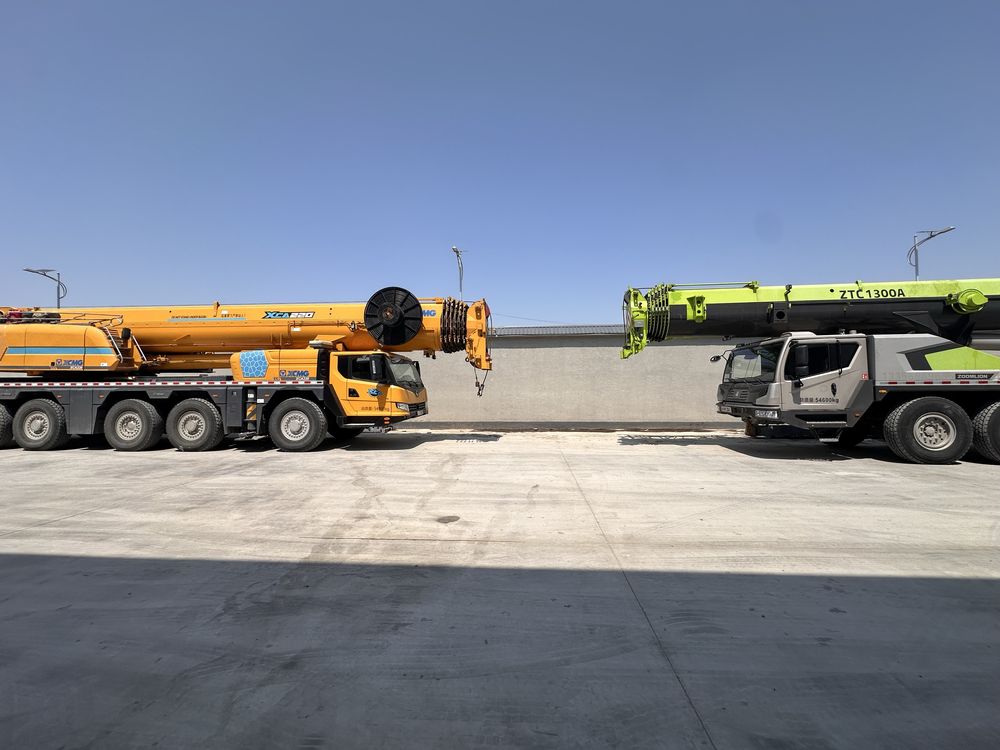 Услуги автокранов 130 тонн, 100 тонн, 80 тонн, 55 тонн и 35 тонн