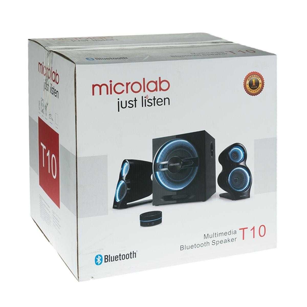 продам новый Microlab T10/Bluetooth 4.0/Проводной пульт/Разъем наушник