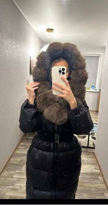 Vand geaca cu blana naturala  vulpe