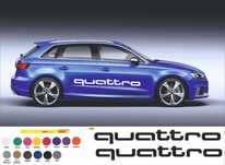Аudi quattro sticker ауд стикер s line sline rs s3 s4 s6 a3 a6 a8