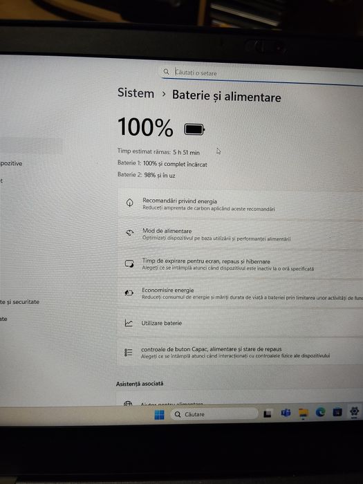 Laptop Lenovo Thinkpad T14 gen 6  core ultra 5-225u,32gb ddr5 ,ssd 256