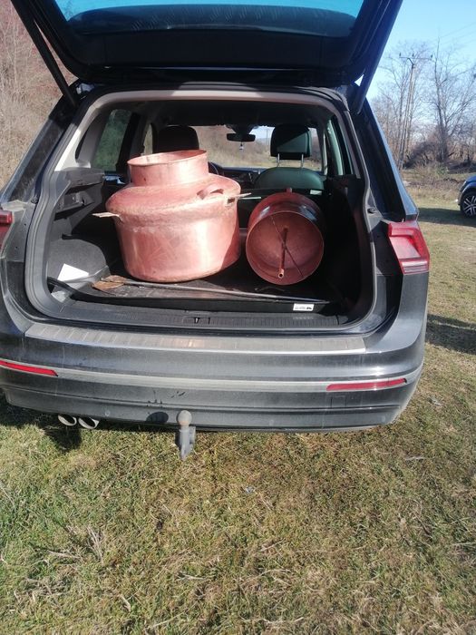 Vând cazane pentru țuică din inox sau cupru 
Cu vas pentru apa serpent