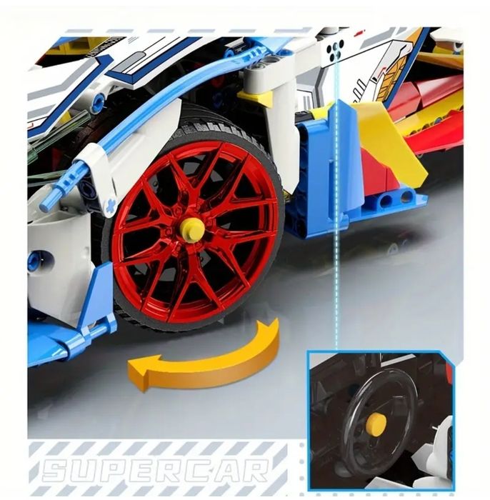 Конструктор лего суперкар Apollo EVO