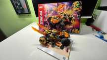 LEGO Ninjago, resigilate, in cutii originale si carti aferente