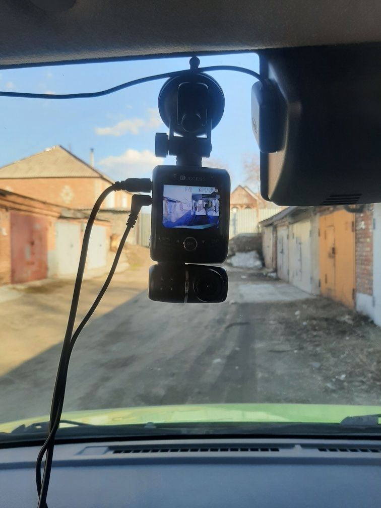 Видеорегистратор 2 камеры + GPS модуль