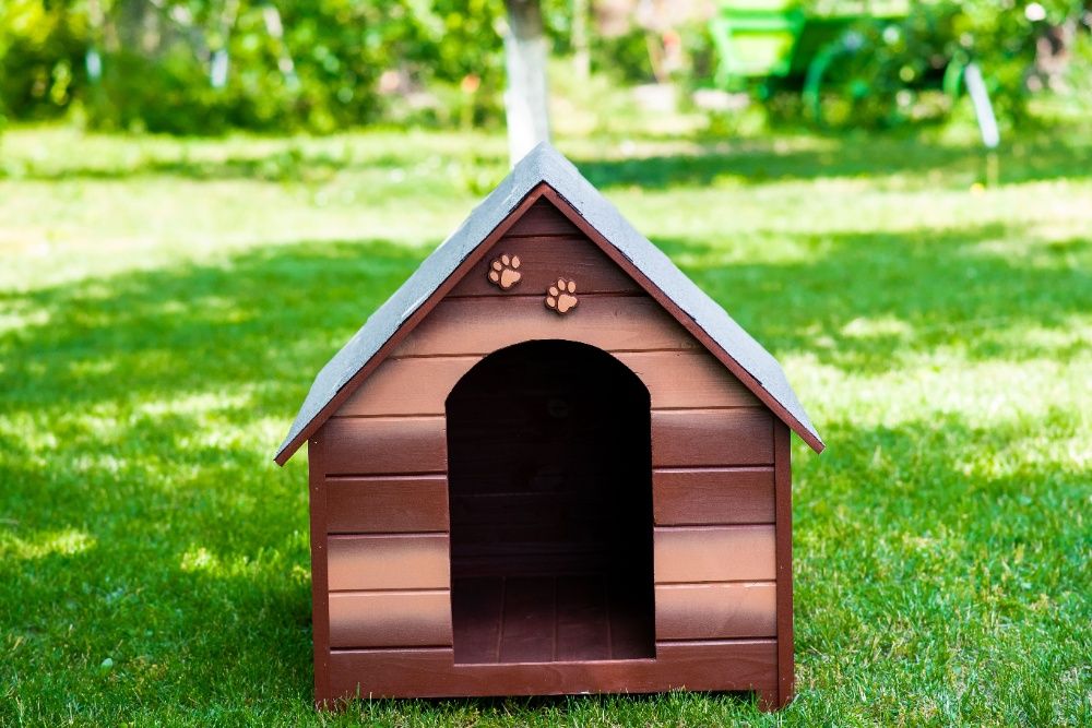 Къща за куче - Кафява,размер ХЛ- Къщи за кучета ,Колиби за кученца