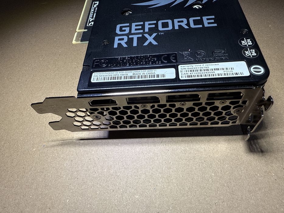 Phoenix RTX 3070, 8GB, 256bit