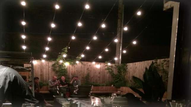 Ghirlanda Luminoasa lungime 50 m,cu 50 becuri,terasa,de exterior