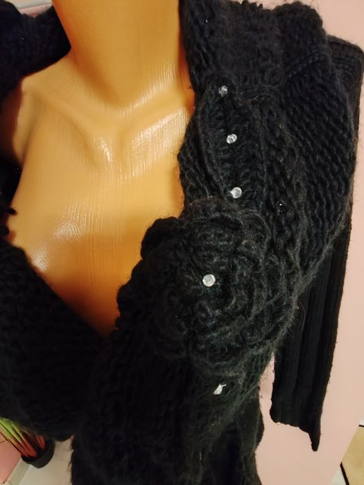 Pulover lung cardigan fashion