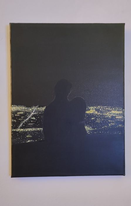 Pictura realizata manual