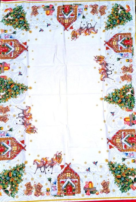 Скатерть новогодняя