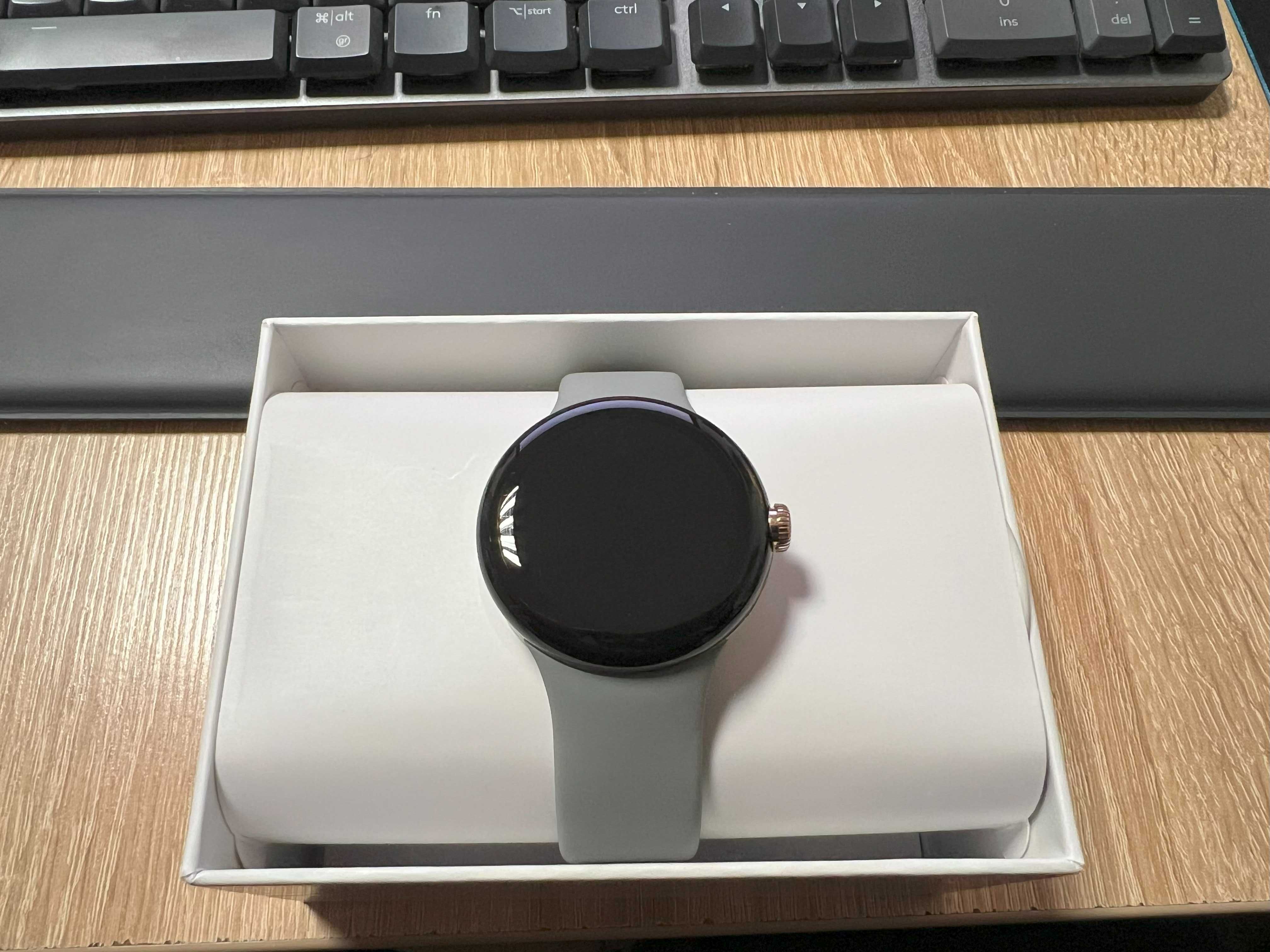 Google Pixel Watch LTE Champagne Gold (Hazel Strap)