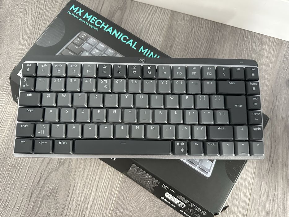 Tastatura wireless Logitech MX Mechanical Mini Bluetooth, USB