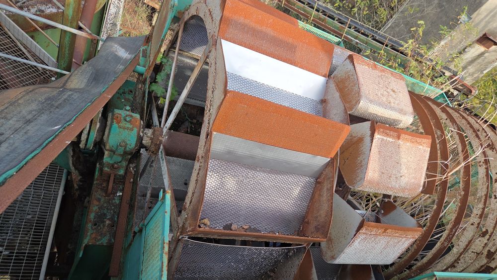 Roata desecatoare 120 tone pe ora