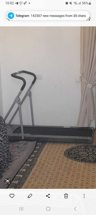 Биговой дорожка сотилади. Холати яхши 1 киши ишлатган. 3-4 ой ишлаган.