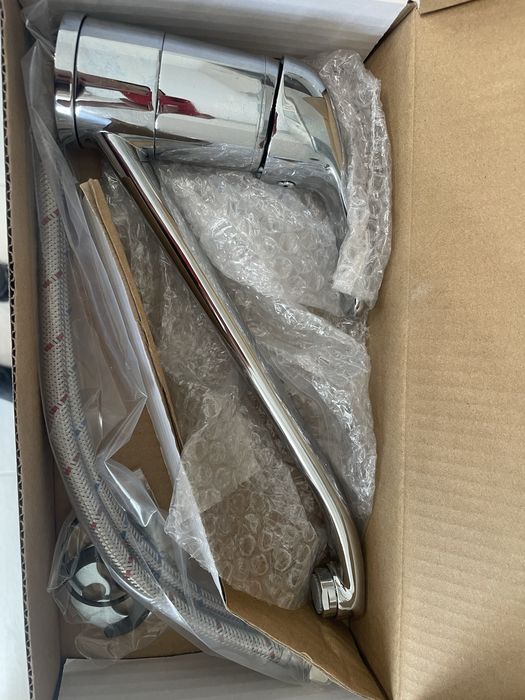 Baterie noua bucatarie, Romstal, crom