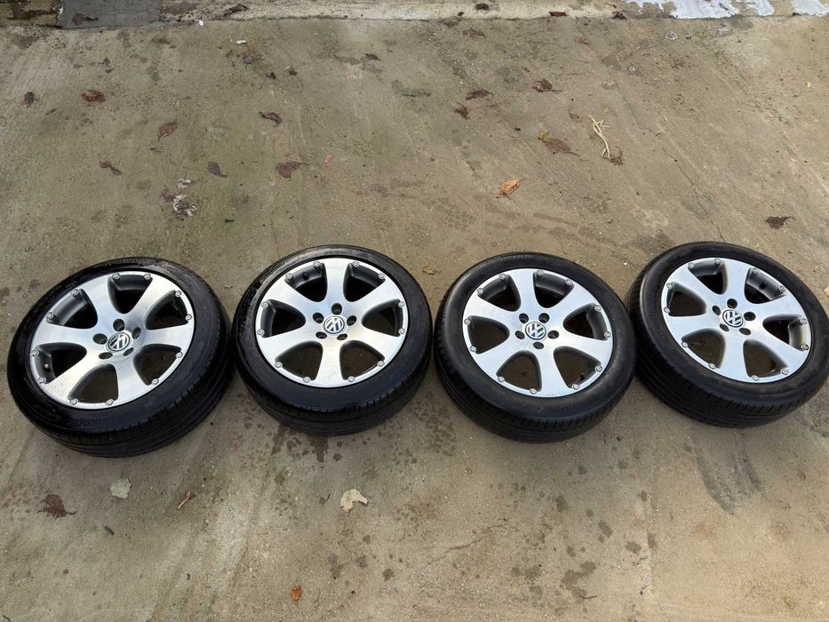 Set Jante VW Cross Touran 17" Funplay cu anvelope noi