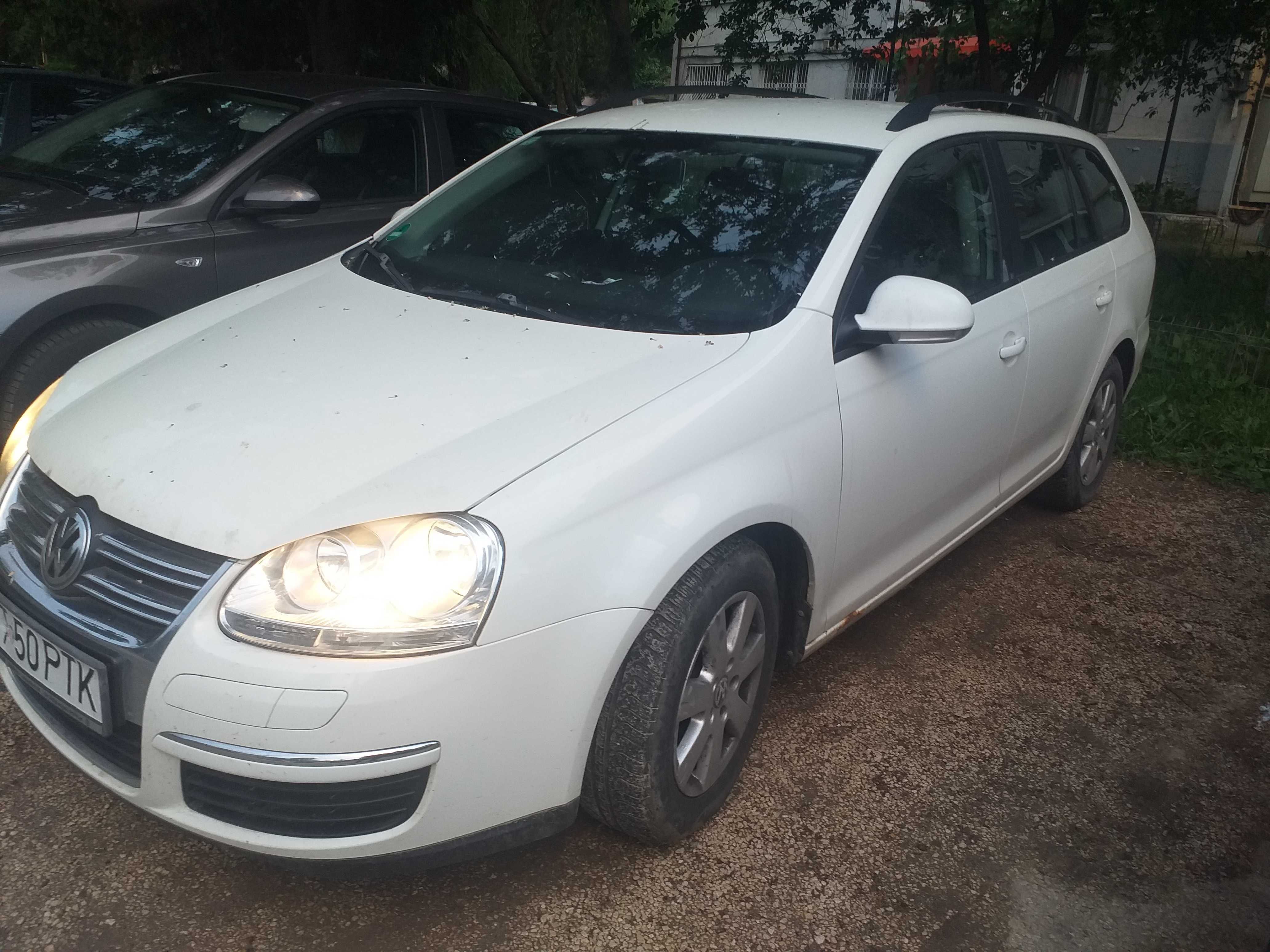 Golf V 2008 diesel 1,9 unic proprietar pe Romania