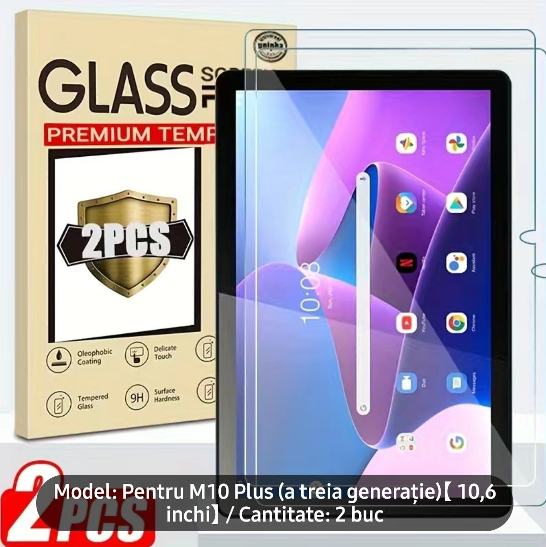 Folie Sticla Tableta Compatibila Lenovo Tab M10 Plus Gen3 10.61 inch
