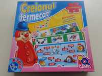 Joc Creionul fermecat-D-Toys 16 cartoane ilustrate +un puzzle+ creion