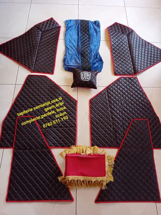 Tapiterie cabina patrata