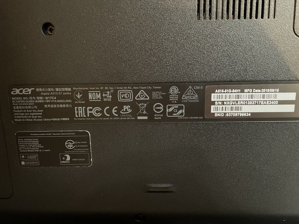 Acer Aspire 5 A515-51G