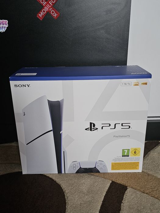 Playstation 5 slim cu disk 1tb sigilat cu garantie