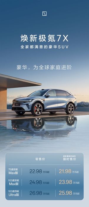 Zeekr 7x restyle zakazga CIP Tashkent