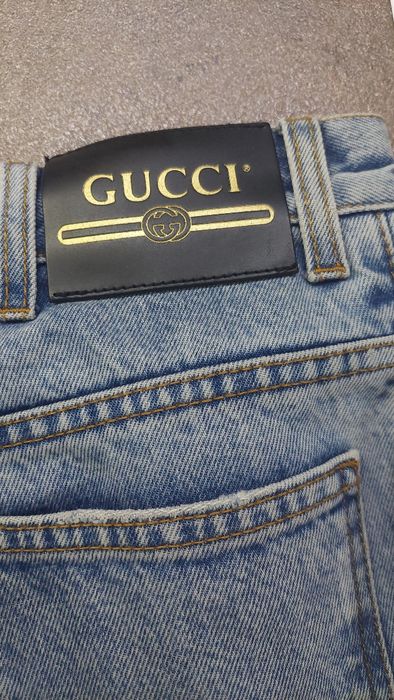 Оригинални дамски дънки gucci