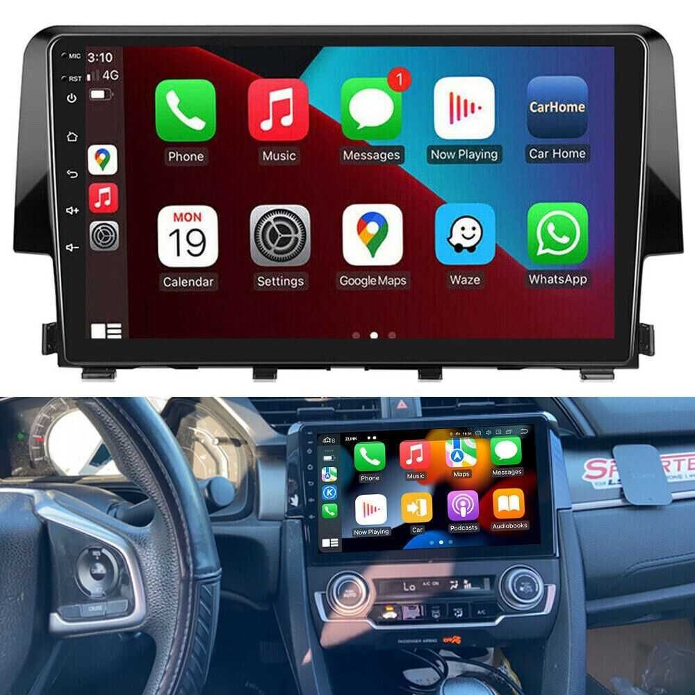 Мултимедия Двоен дин за Honda Civic навигация плеър Android Civic 2016