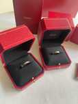 Verighete Cartier Love Ring aur alb
