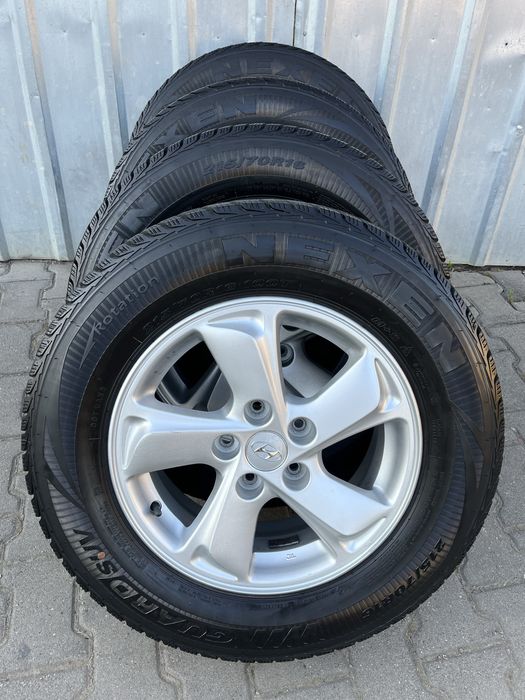 Jante 5x114.3mm, anvelope iarna 215/70 R16, Hyundai IX35, Tucson, Kia