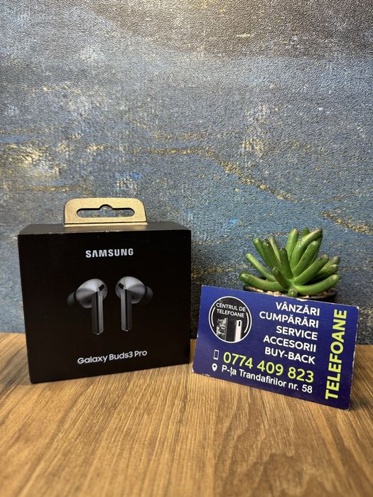 Samsung Galaxy Buds 3 Pro/Garantie 2Ani Centrul de Telefoane/Rate
