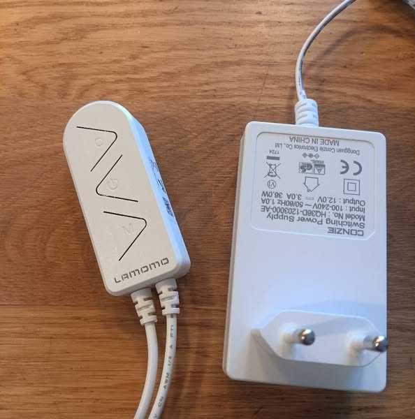 НОВА! Гъвкава LED неонова лента 5M RGB, Bluetooth, 12V