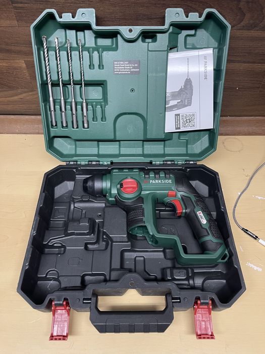 Винтоверт и перфоратор Parkside 12v