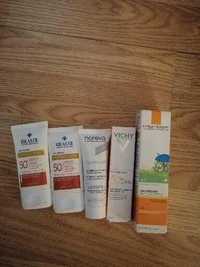 Creme, noi sigilate, spf 50,eucerin,rilastil,lrp