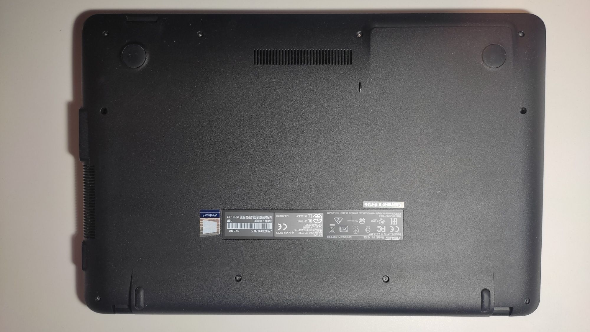 Ноутбук Asus X540LA, 500gb, i3, 4gb ddr3