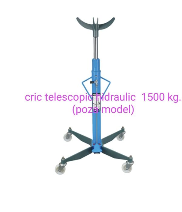 Cric telescopic hidraulic 1500 kg cutii viteza