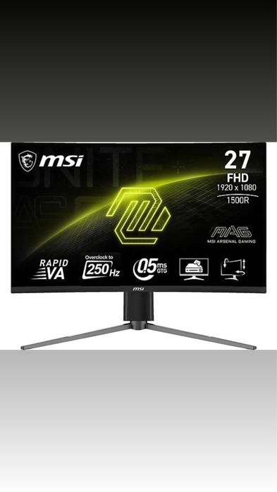 SIGILAT Monitor Gaming MSI 27” 250Hz 0.5ms VA