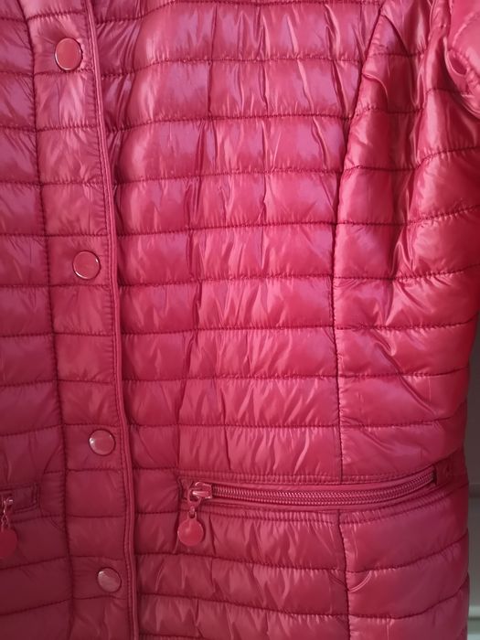 Geacă/Jachetă matlasată primăvară/toamnă M-L roșu