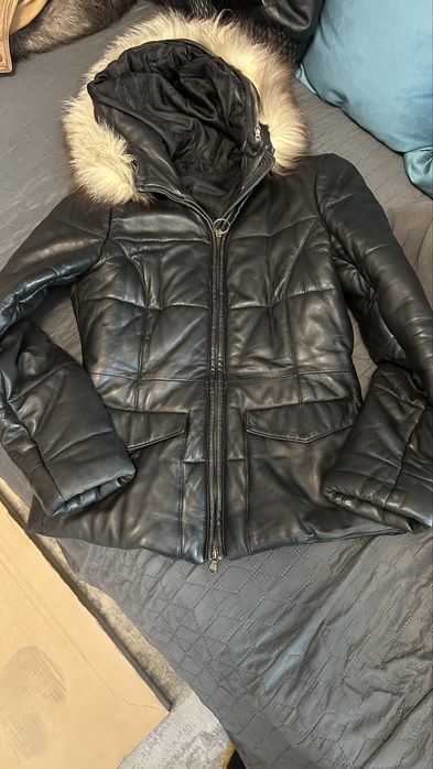 Haina/ Geaca din piele naturala