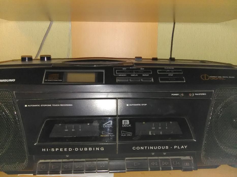 Dublu cass radio CD SAMSUNG