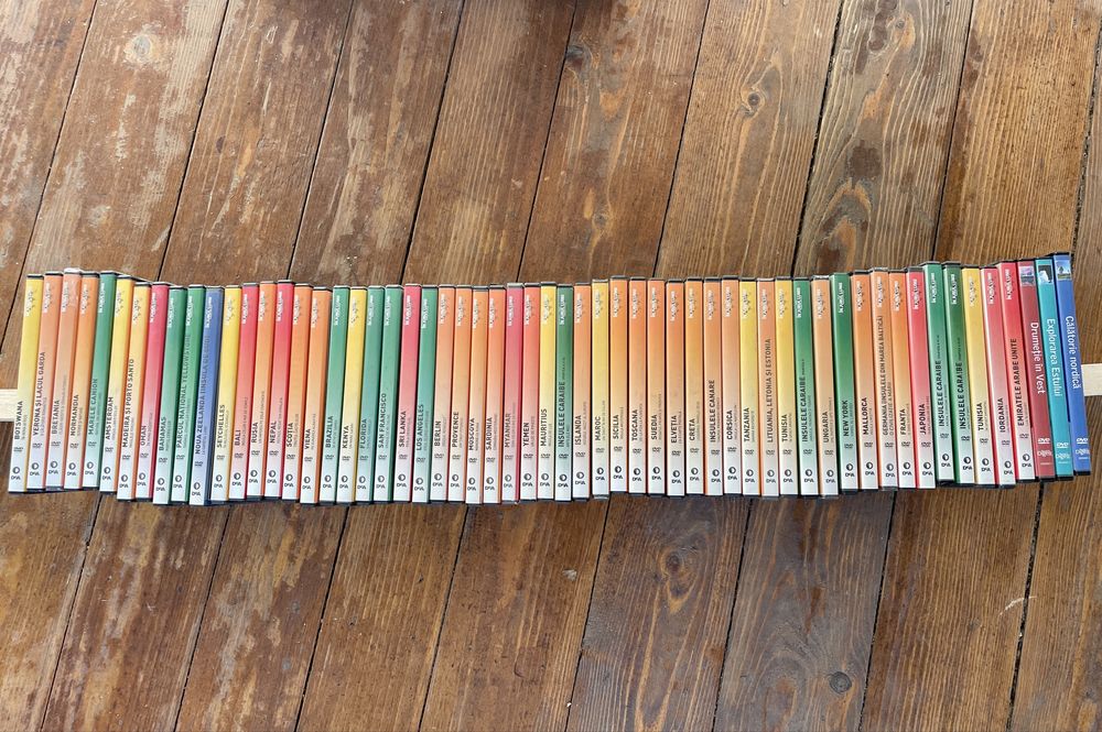 Colectie 98 DVD “In jurul lumii”