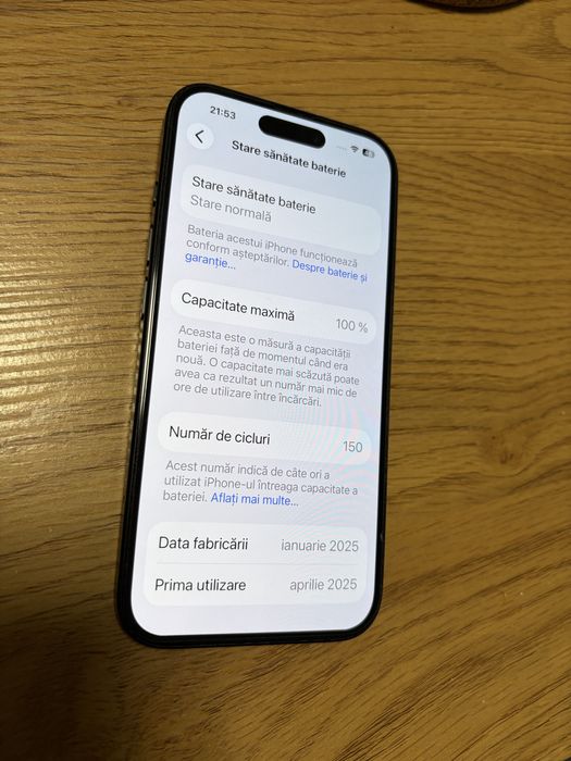 Iphone 16, negru, 128gb