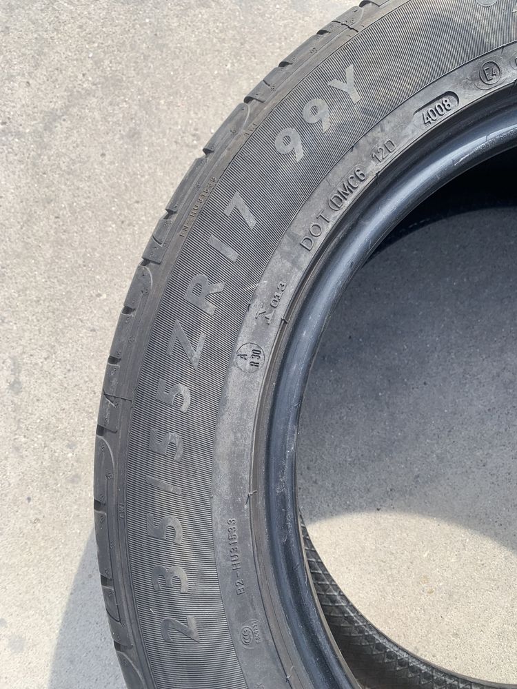 1брой.  Летна гума 235/55/17 Dunlop Sp sport