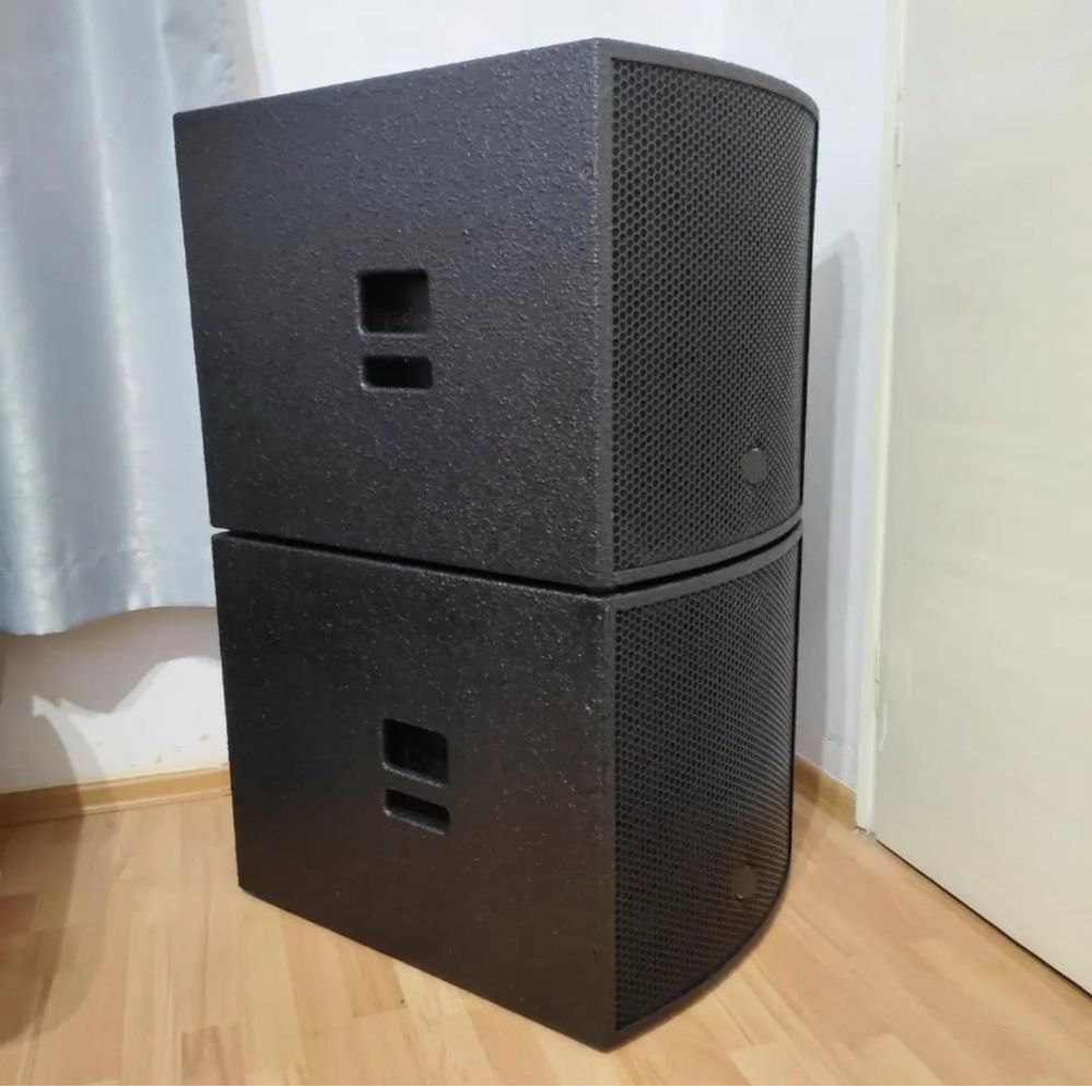Бас каси  RCF + Стъпало и Процесор